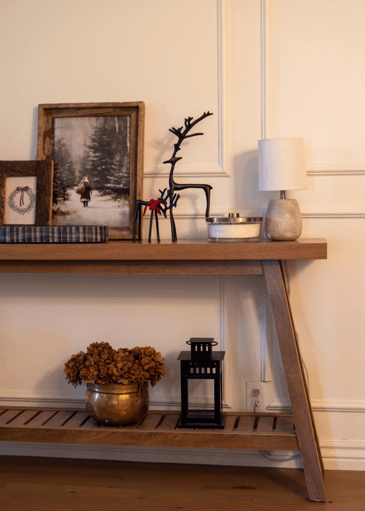 cozy Christmas decor and DIY Christmas pillow covers