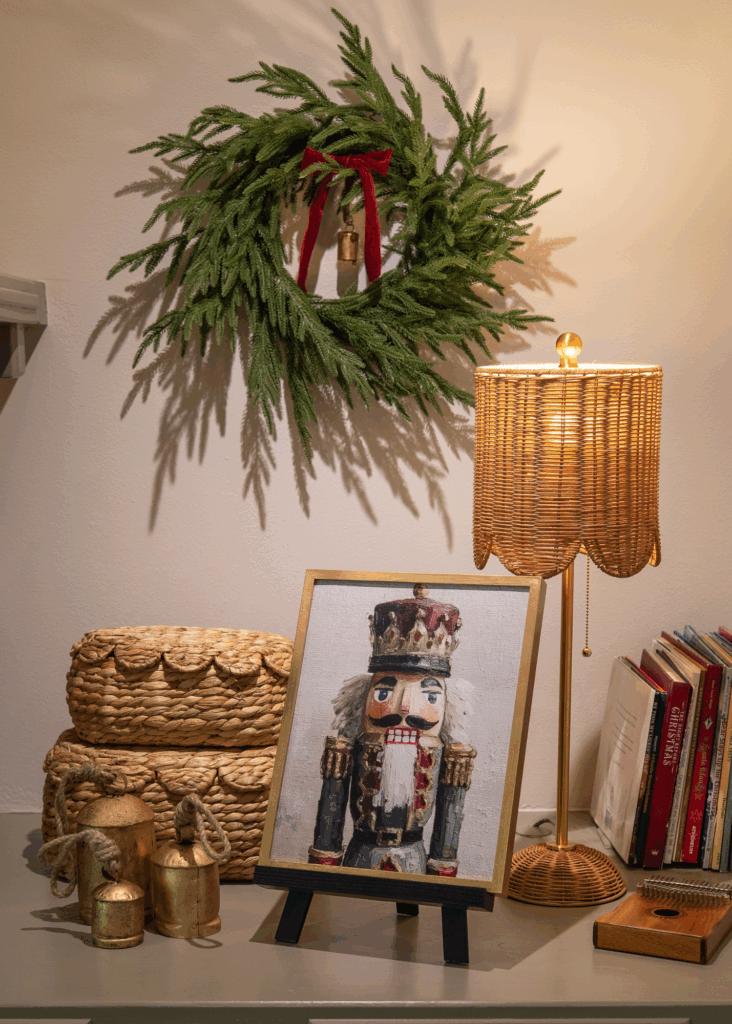 cozy Christmas decor and DIY Christmas pillow covers