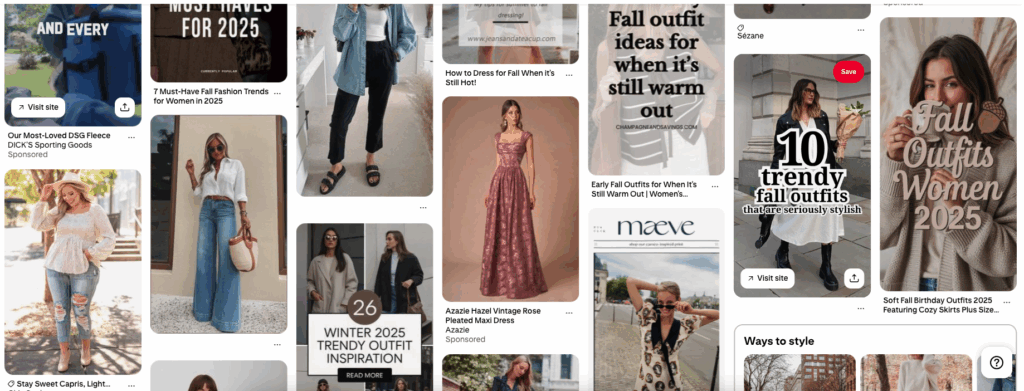 Pinterest marketing for clothing brand owners