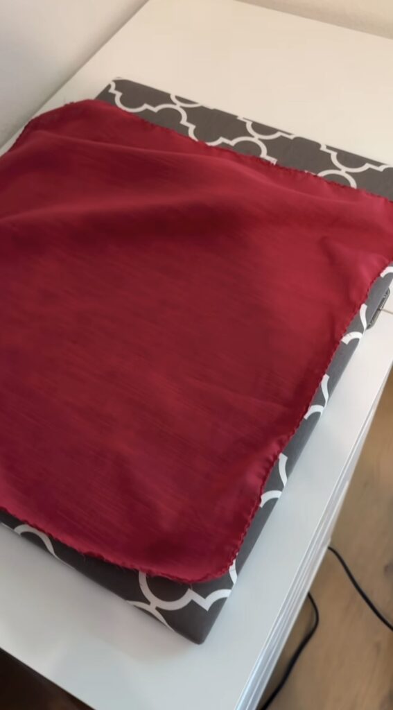 DIY Christmas pillow covers